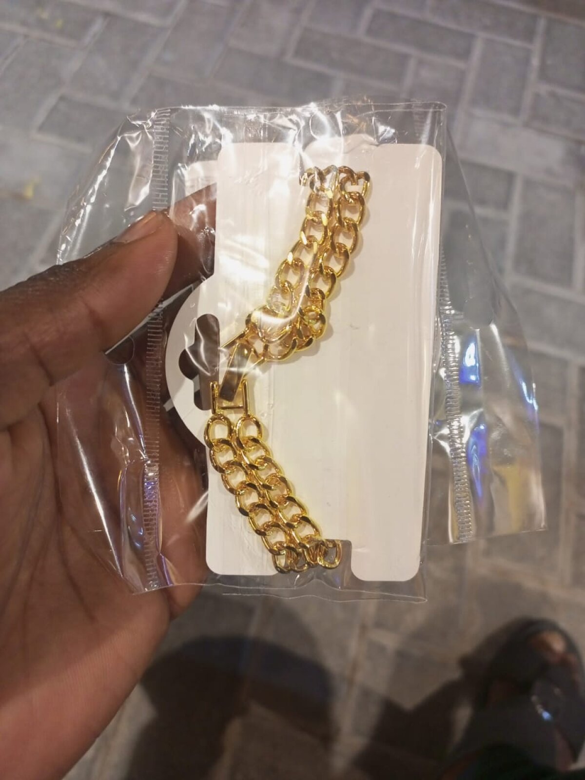 Gold Bangle Watch